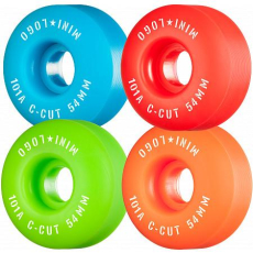 Wheels Mini Logo C - Cut 101a assorted 54mm